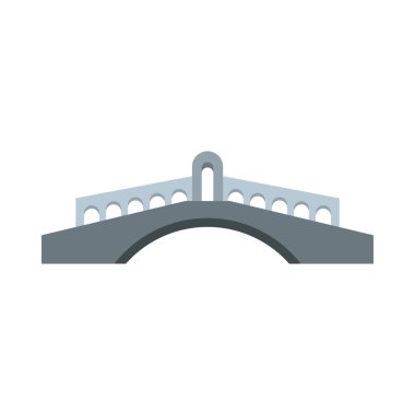 Stone bridge simgesini, düz stil