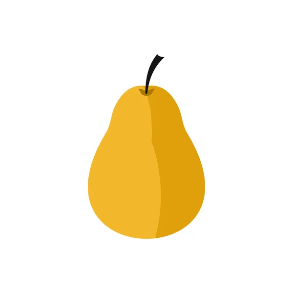 PEAR pictogram in vlakke stijl — Stockvector