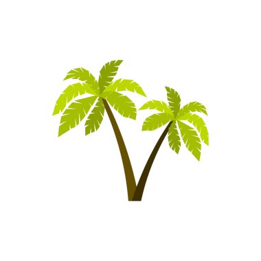 İki avuç içi kutsal kişilerin resmi içinde düz stil