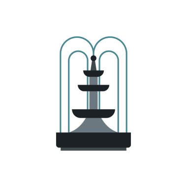 Düz stil simgesinde çeşme