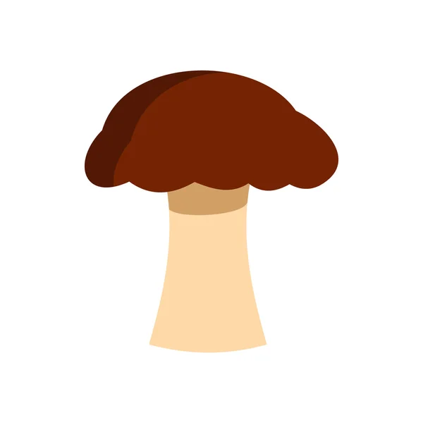 蘑菇图标，平面样式 — 图库矢量图片