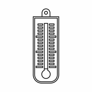 Termometre simgesi, anahat stili