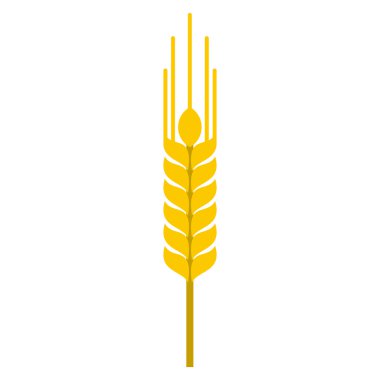 Kulak arpa simgesinin, düz stil