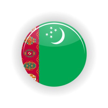 Türkmenistan simgesini daire
