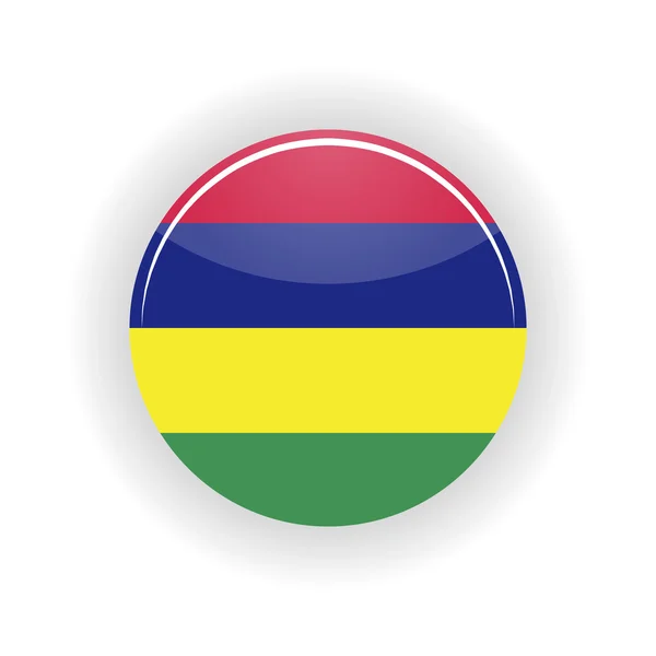 Mauritius-Ikonenkreis — Stockvektor