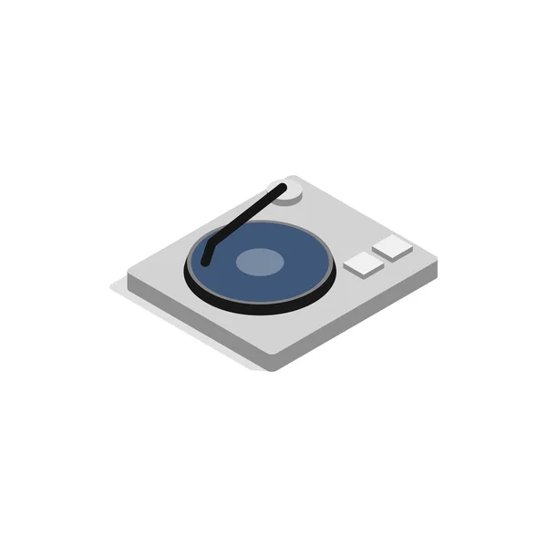 Hard disk icon, isometric 3d style — Stock Vector