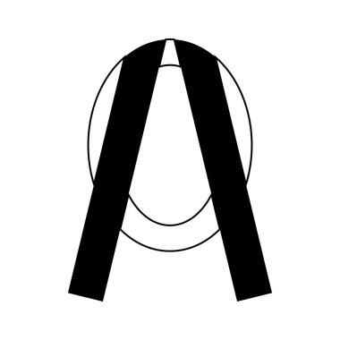 Anma çelenk simgesi, basit tarzı