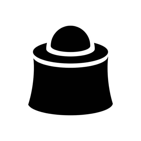 Imkermasken-Ikone, einfacher Stil — Stockvektor