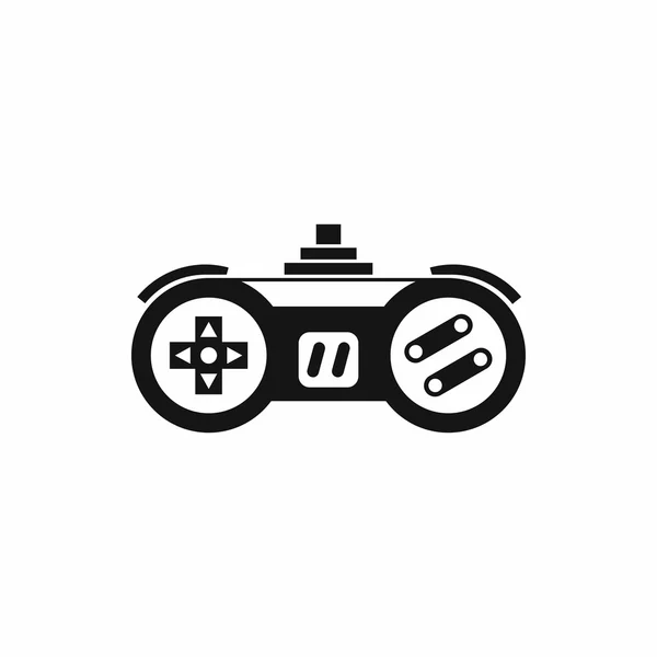 Ícone de Gamepad em estilo simples — Vetor de Stock