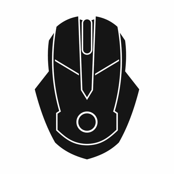 Icono del ratón de ordenador, estilo simple — Vector de stock