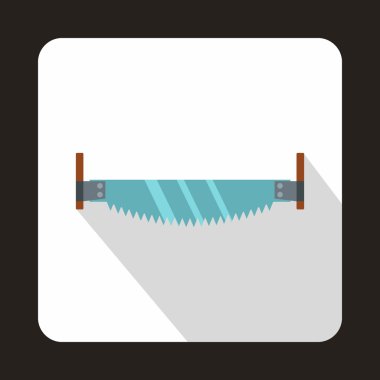 Simge stil düz, iki adam gördüm