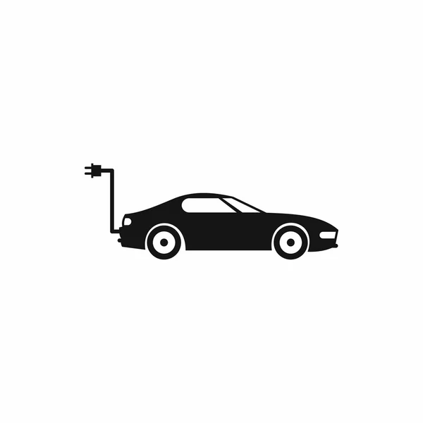 Electric car icon, simple style — Stock Vector