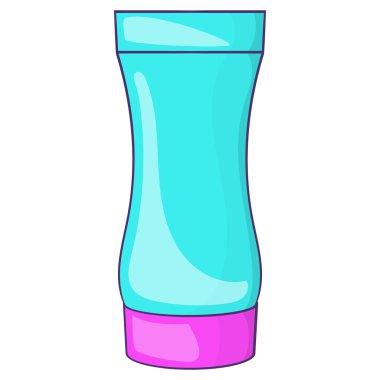 Tıraş jeli simgesini sonra çizgi film tarzı