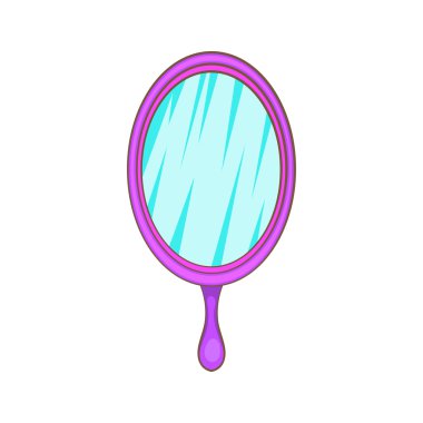 Ayna simgesi, karikatür tarzı