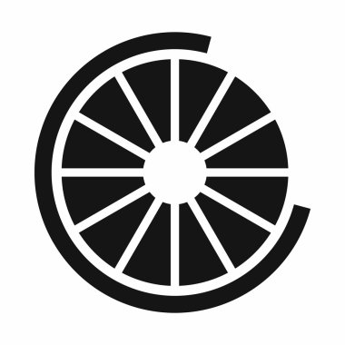 İşareti eksik indir simgesi, basit tarzı