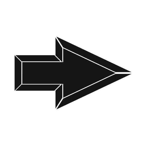 Zeiger-Symbol, einfacher Stil — Stockvektor