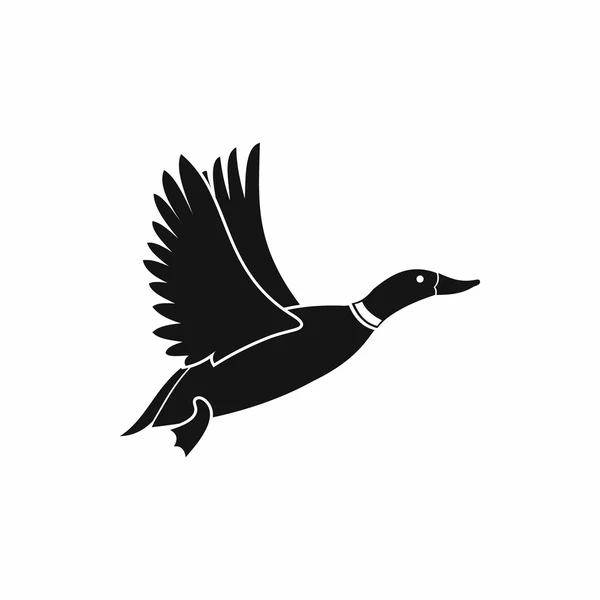 Icono de pato, estilo simple — Vector de stock