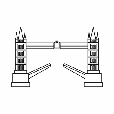 Tower Bridge simgesi, özet biçimi