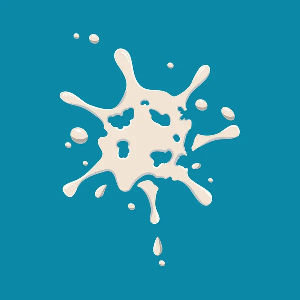 Pequeno ponto de ícone de leite — Vetor de Stock