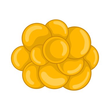 Virüs simgesi, karikatür tarzı grup