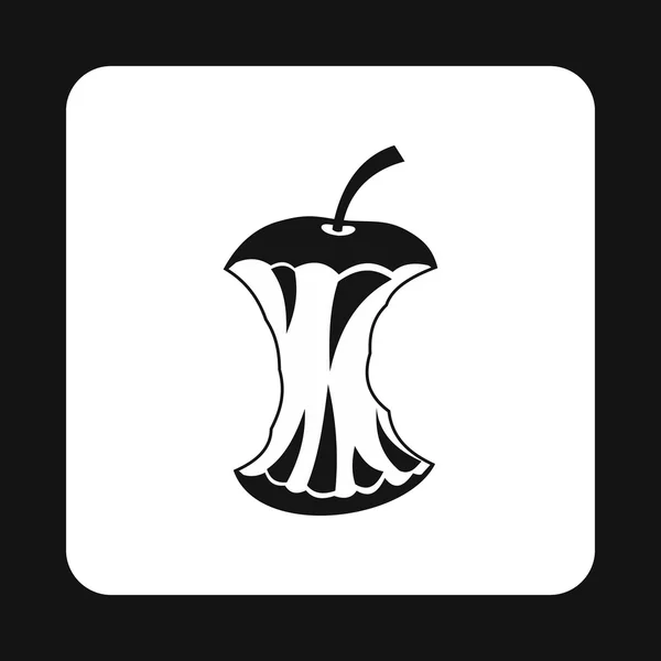 Icono del núcleo de Apple, estilo simple — Vector de stock