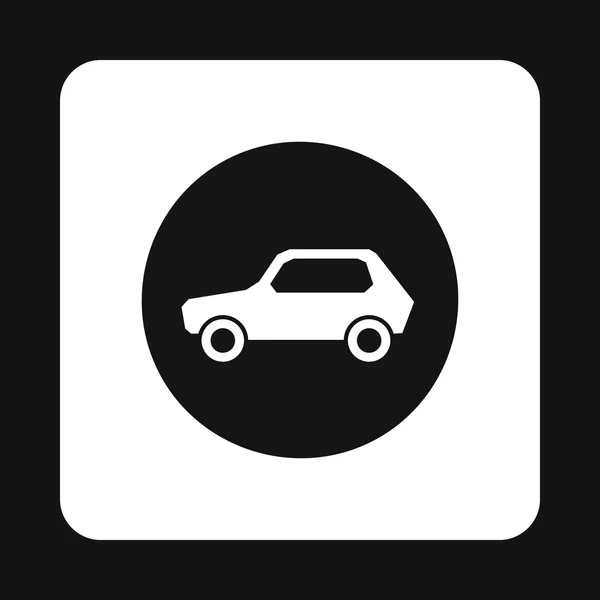 Signo de coches icono, estilo simple — Vector de stock