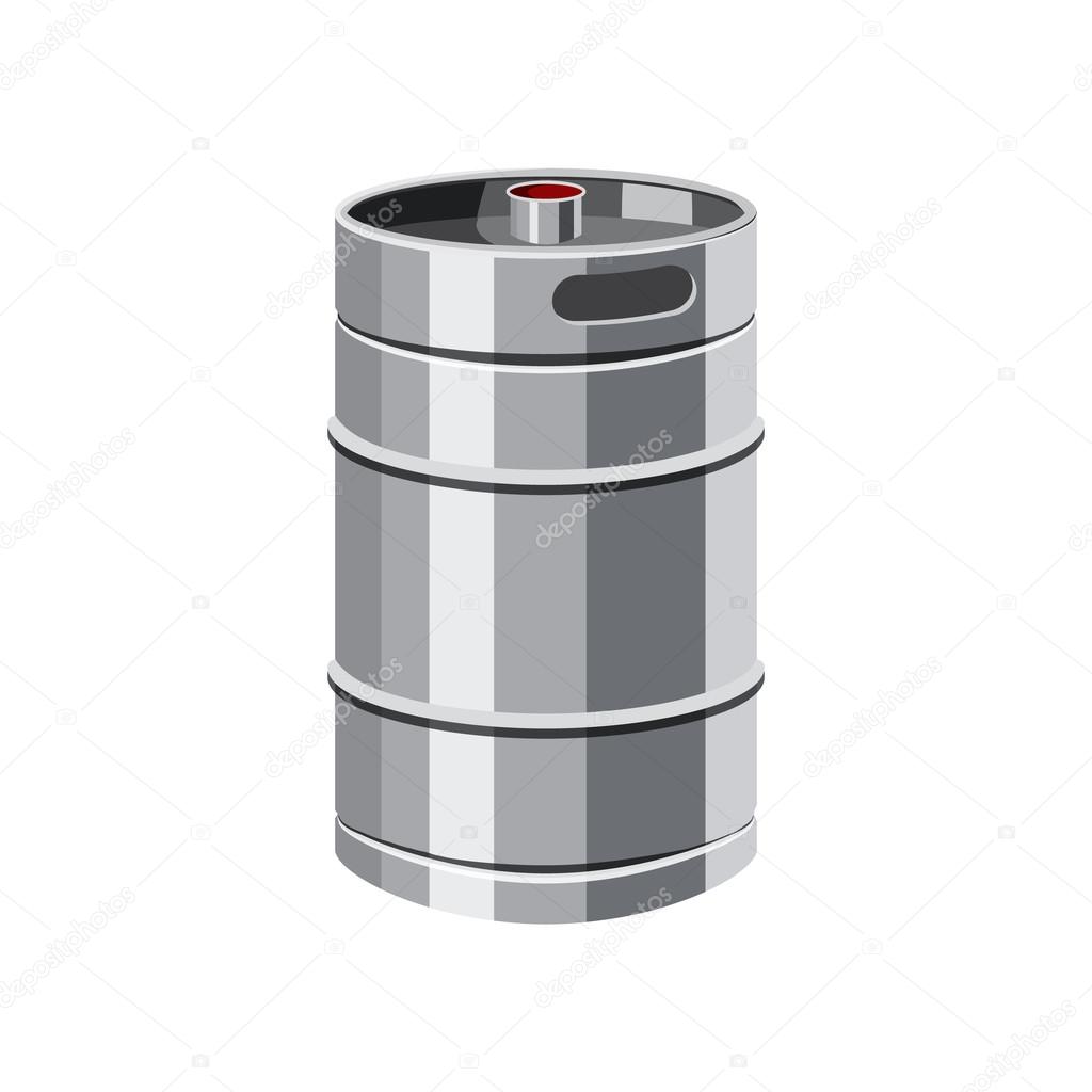 Metal Beer Keg Icon In Cartoon Style Isolated On White Background Premium Vector In Adobe Illustrator Ai Ai Format Encapsulated Postscript Eps Eps Format