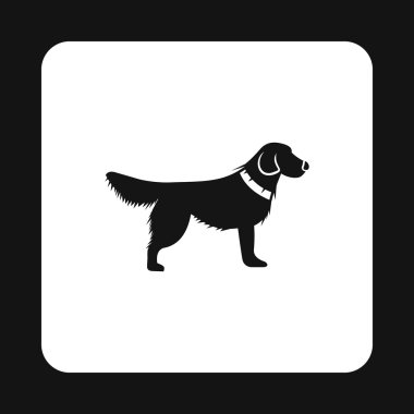 Köpek simgesi, basit tarzı