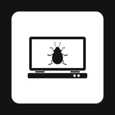 Bilgisayar simgesini, basit tarzı hata