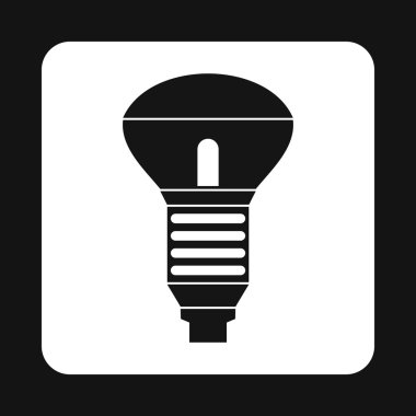 Liderlik ampul simgesi, basit biçim