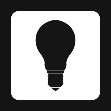 Ampul simgesi basit tarzı