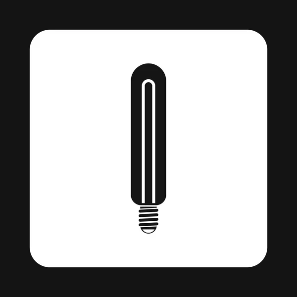 Icono de lámpara de sodio energéticamente eficiente, estilo simple — Vector de stock