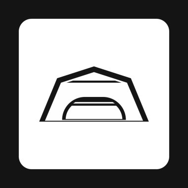 Hangar simgesi basit tarzı