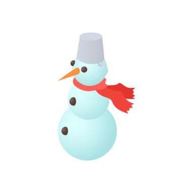 Kardan adam simgesi, karikatür tarzı