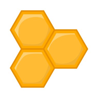 Petek arı simgesinin, karikatür tarzı