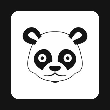 Panda simgesi, basit tarzı