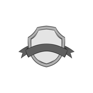 Üstün kaliteli etiket simgesi, siyah tek renkli stil