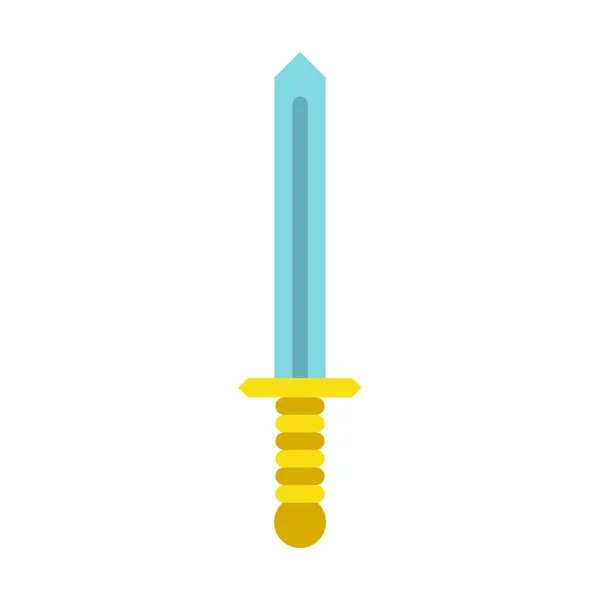 Sword icon in flat style — Stock Vector