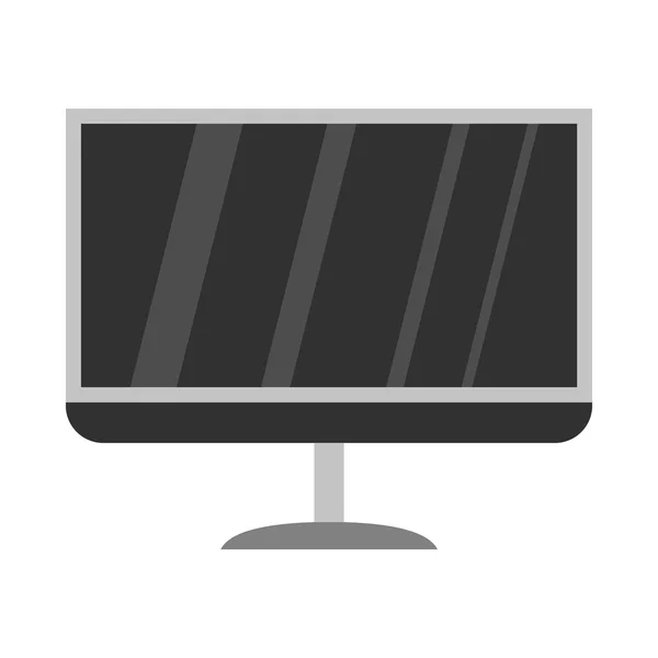 Televizní ikona, plochý — Stockový vektor