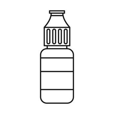 E-Sigara sıvı lezzet simgesi, anahat stili