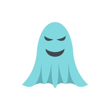 Hayalet simgesi, düz stil