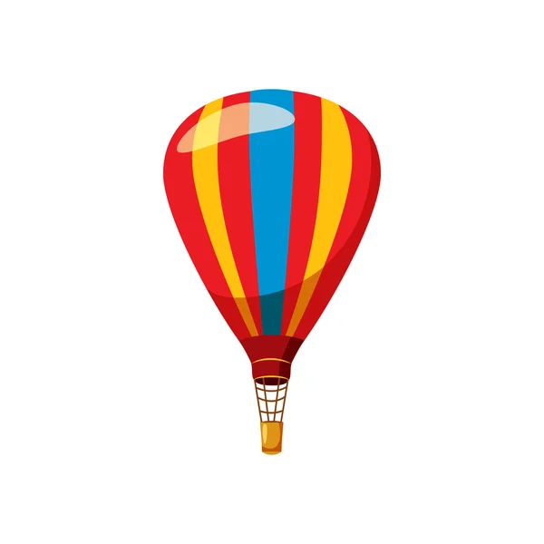 Ballon-Ikone, Cartoon-Stil — Stockvektor