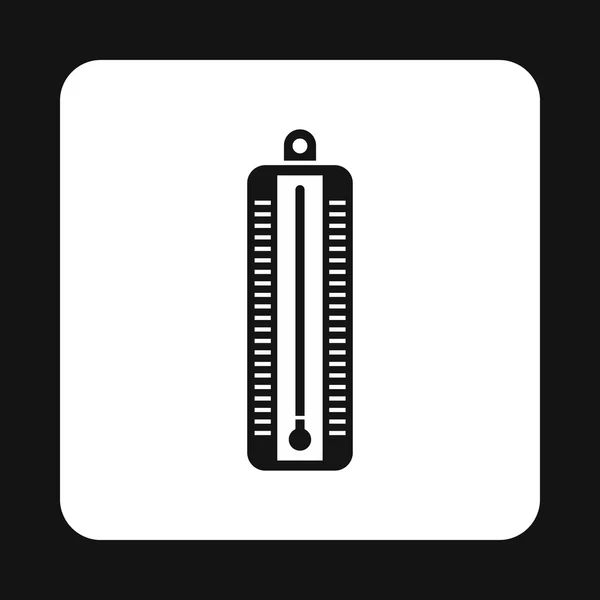 Thermometer indicates low temperature icon — Stock Vector