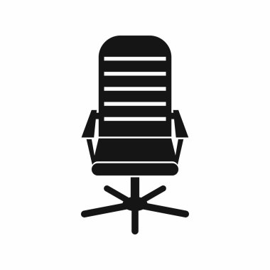 Ofis sandalye simge, basit tarzı