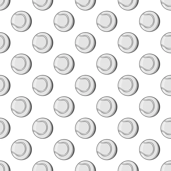 Balles de tennis motif sans couture — Image vectorielle