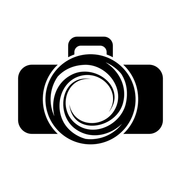 Icône appareil photo, style simple — Image vectorielle