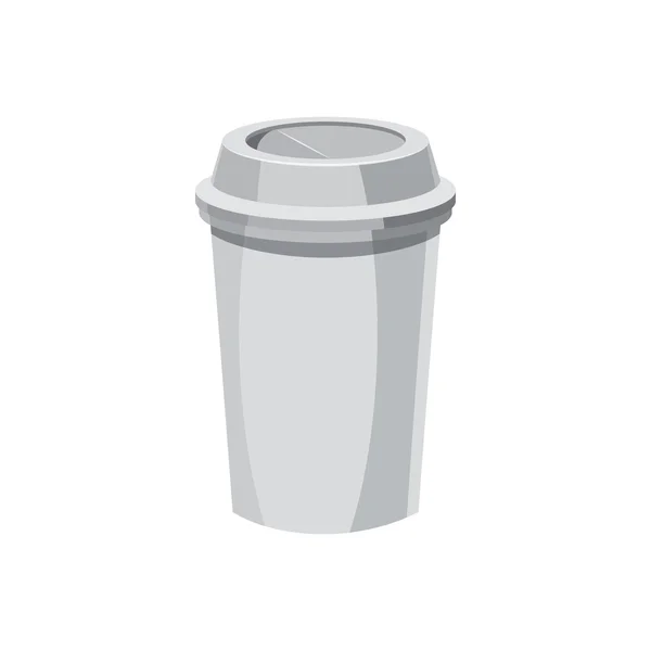 Ta bort Paper Cup-ikonen, tecknad stil — Stock vektor