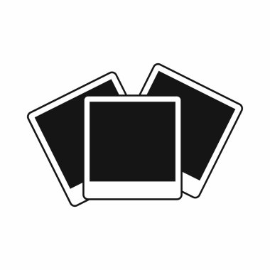 Düğün davetiye kartları simgesi, basit tarzı