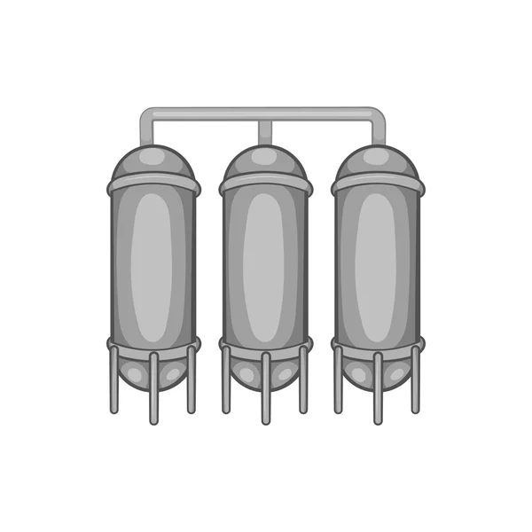 Tratamento de água para ícone de produção de cerveja —  Vetores de Stock