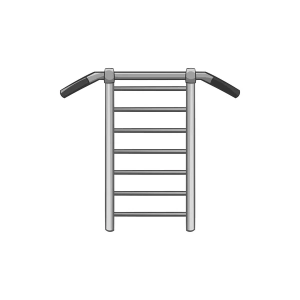 Schwedische Wandsymbole, schwarzer monochromer Stil — Stockvektor